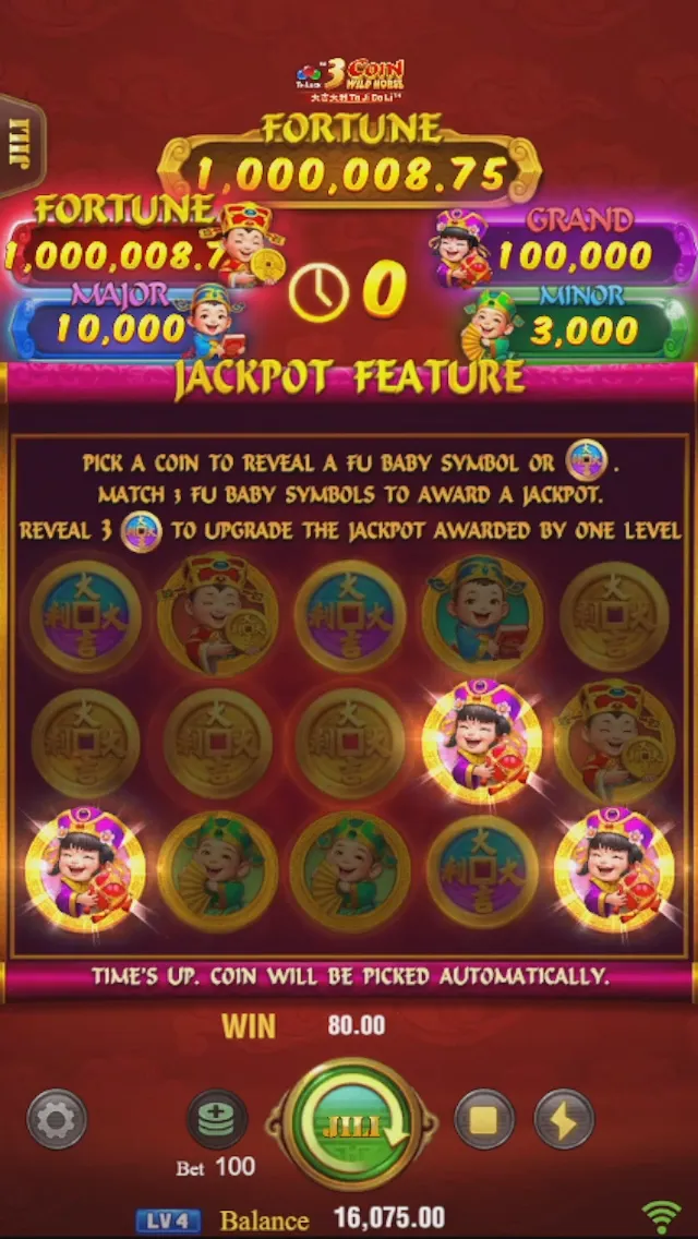3 Coin Wild Horse